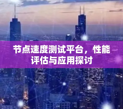 节点速度测试平台，性能评估与应用探讨