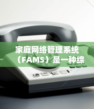 家庭网络管理系统（FAMS）是一种综合性的解决方案，旨在帮助家庭更高效地管理和控制他们的网络环境，同时优化网络性能和保护网络安全。以下是FAMS的详细功能和考虑因素