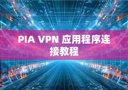PIA VPN 应用程序连接教程