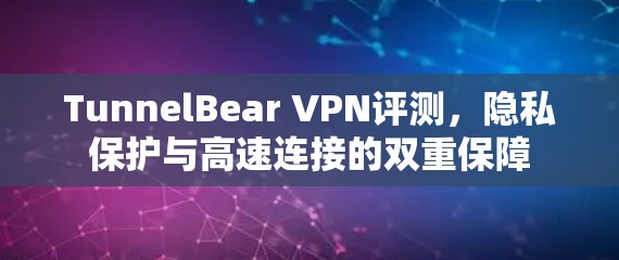 TunnelBear VPN评测，隐私保护与高速连接的双重保障